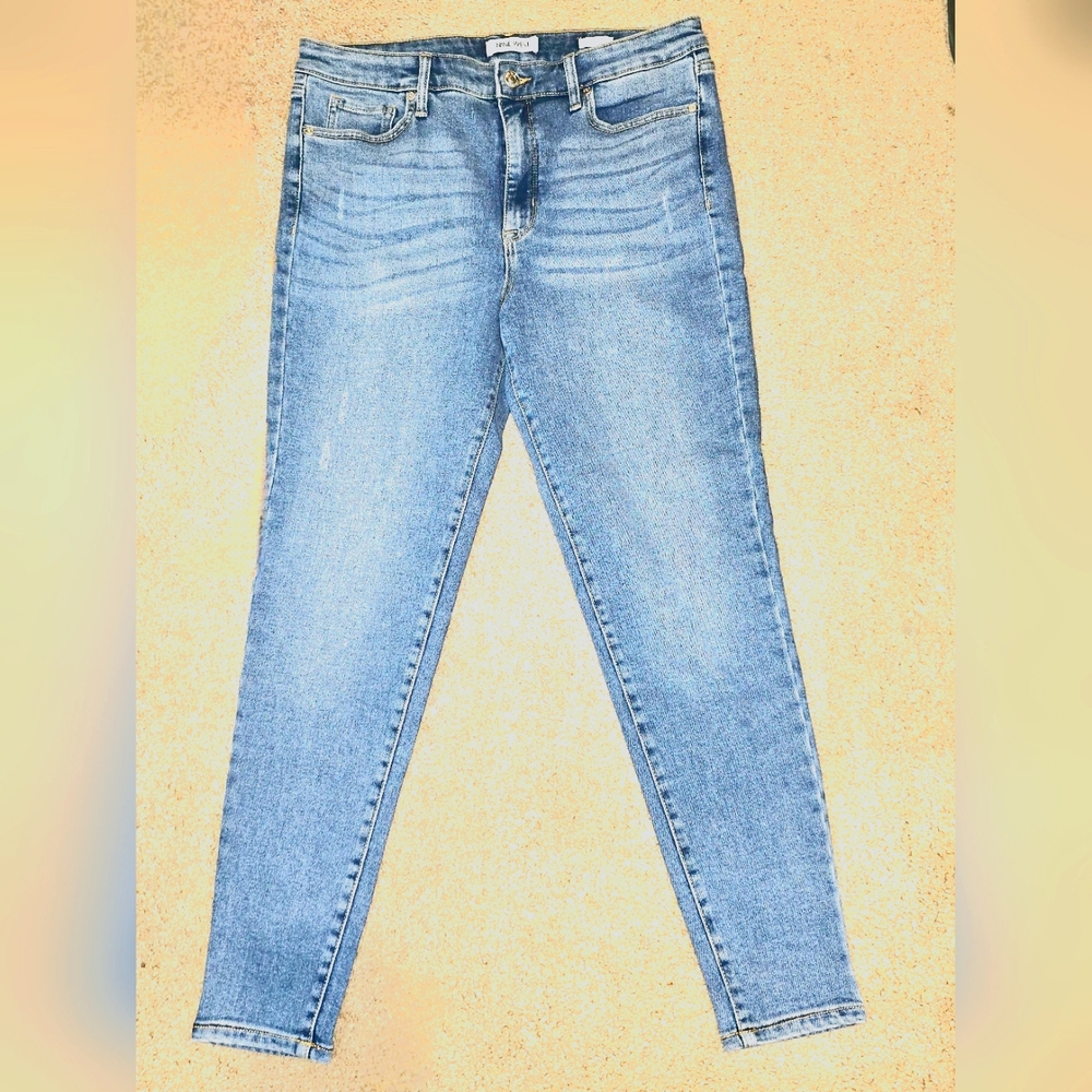 Nine West High-Rise Skinny Sz 12